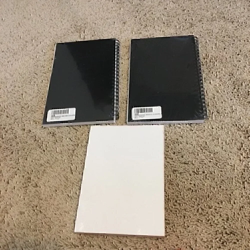 Set of 3 teacher notebooks new in package